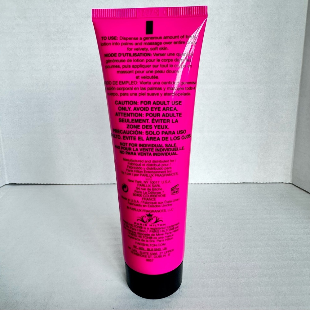 Paris Hilton Body Lotion 3oz Woodsy Fragrance Sandalwood Ylang Jasmine Apple - Picture 3 of 7